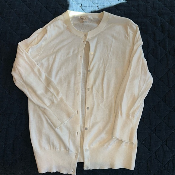 J. Crew Factory Sweaters - J Crew Factory The Clare Cardigan in cream size small